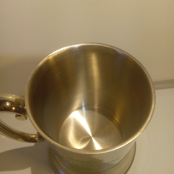 Happy St. Patrick's Day” Stainless Beer Mug - Picture 6 of 8